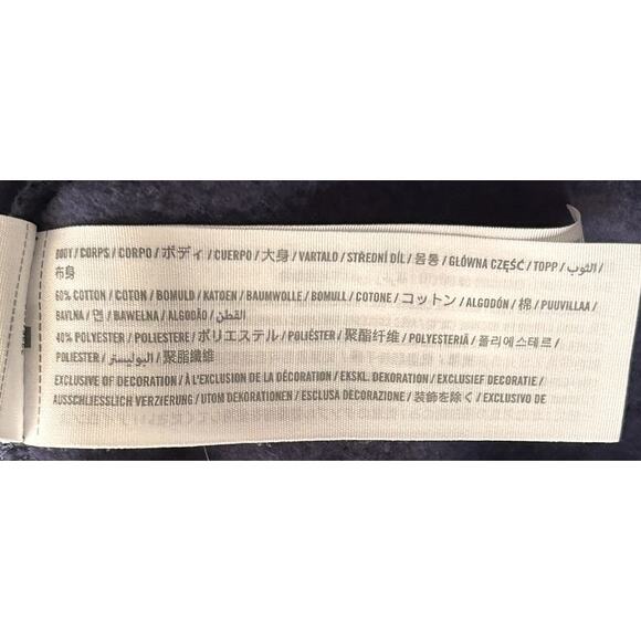 Abercrombie Kids Fleece Quarter Zip Gray Pullover Jacket Youth 9/10 - Picture 6 of 6